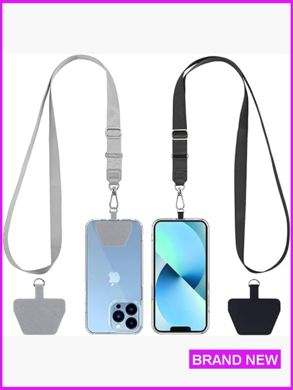 Phone Lanyard Hands-Free Neck Strap Adjustable Universal Smartphone Holder